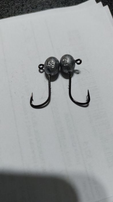 Główki jig okoń mustad