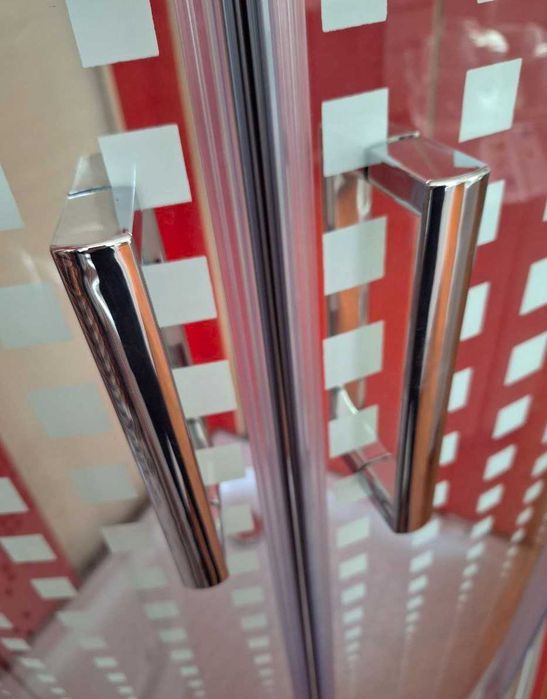 Душова кабіна 90х90см низький піддон скло 5 мм