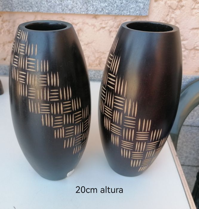 Peças madeira africanas