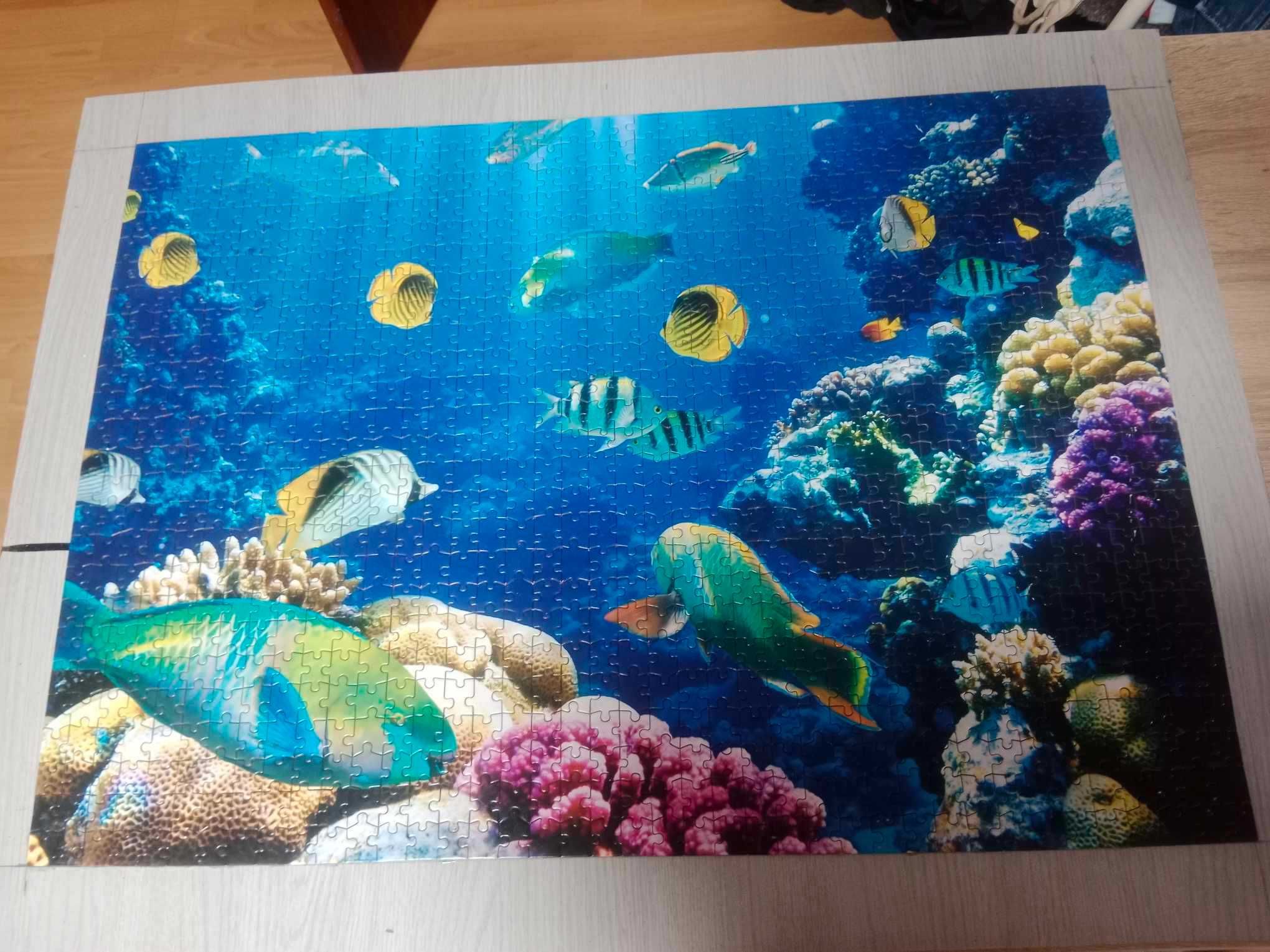Oddam ułożone puzzle