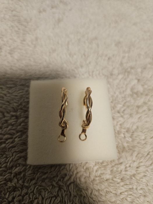 Nowe kolczyki kółka.