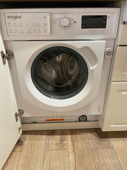 Pralka whirlpool do zabudowy