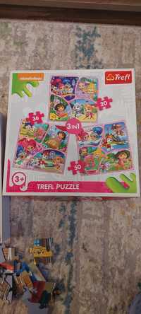 Puzzle Dora 3w1 Trefl