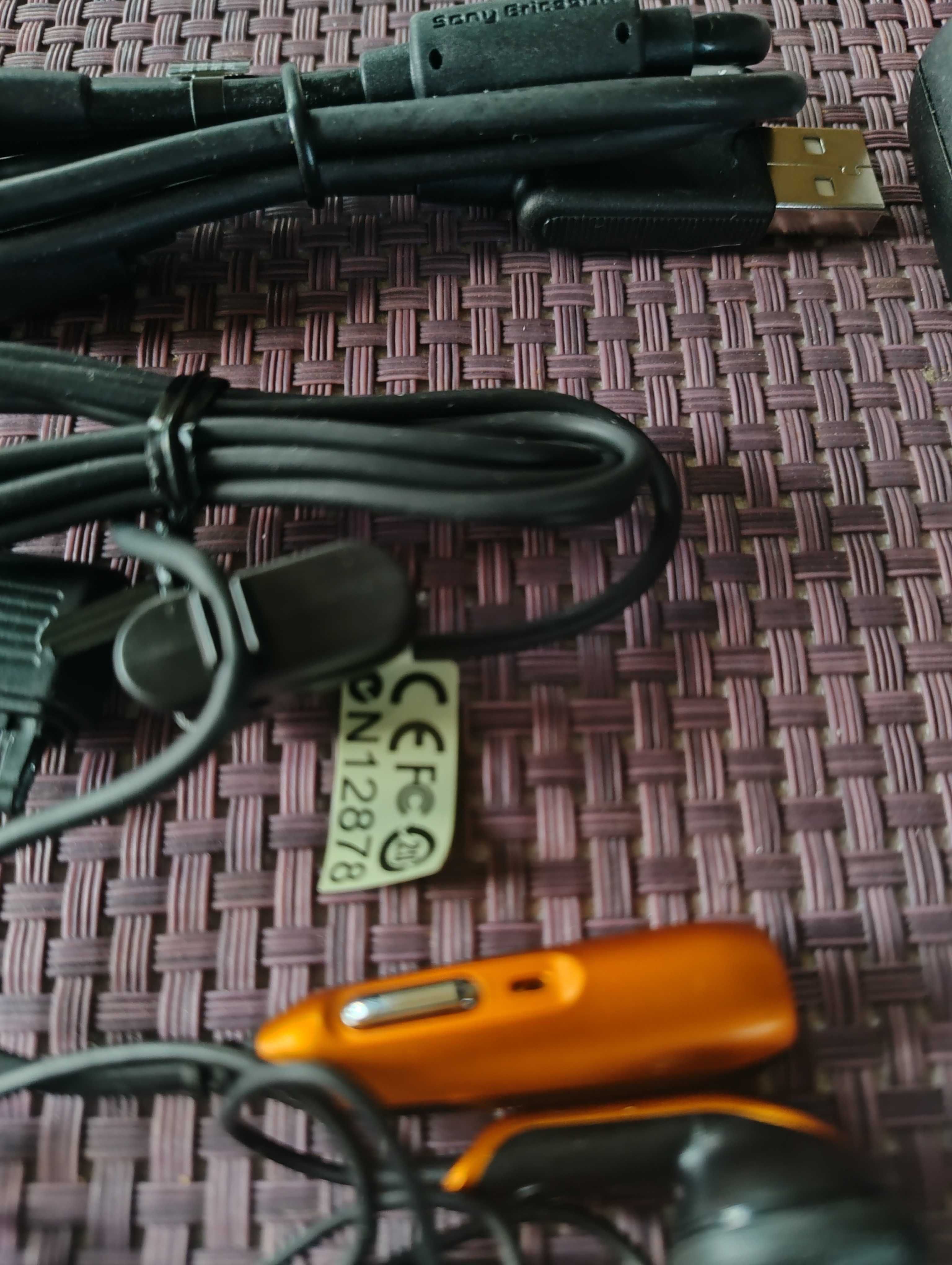Sony Ericsson zasilacz zestaw słuchawkowy , przewód USB