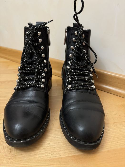 Черевики Zara шкіряні жіночі 39р