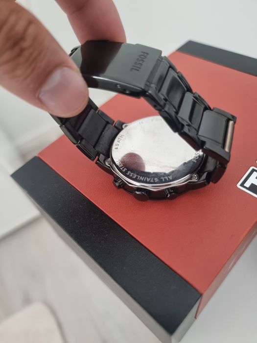 Relógio fossil e timberland