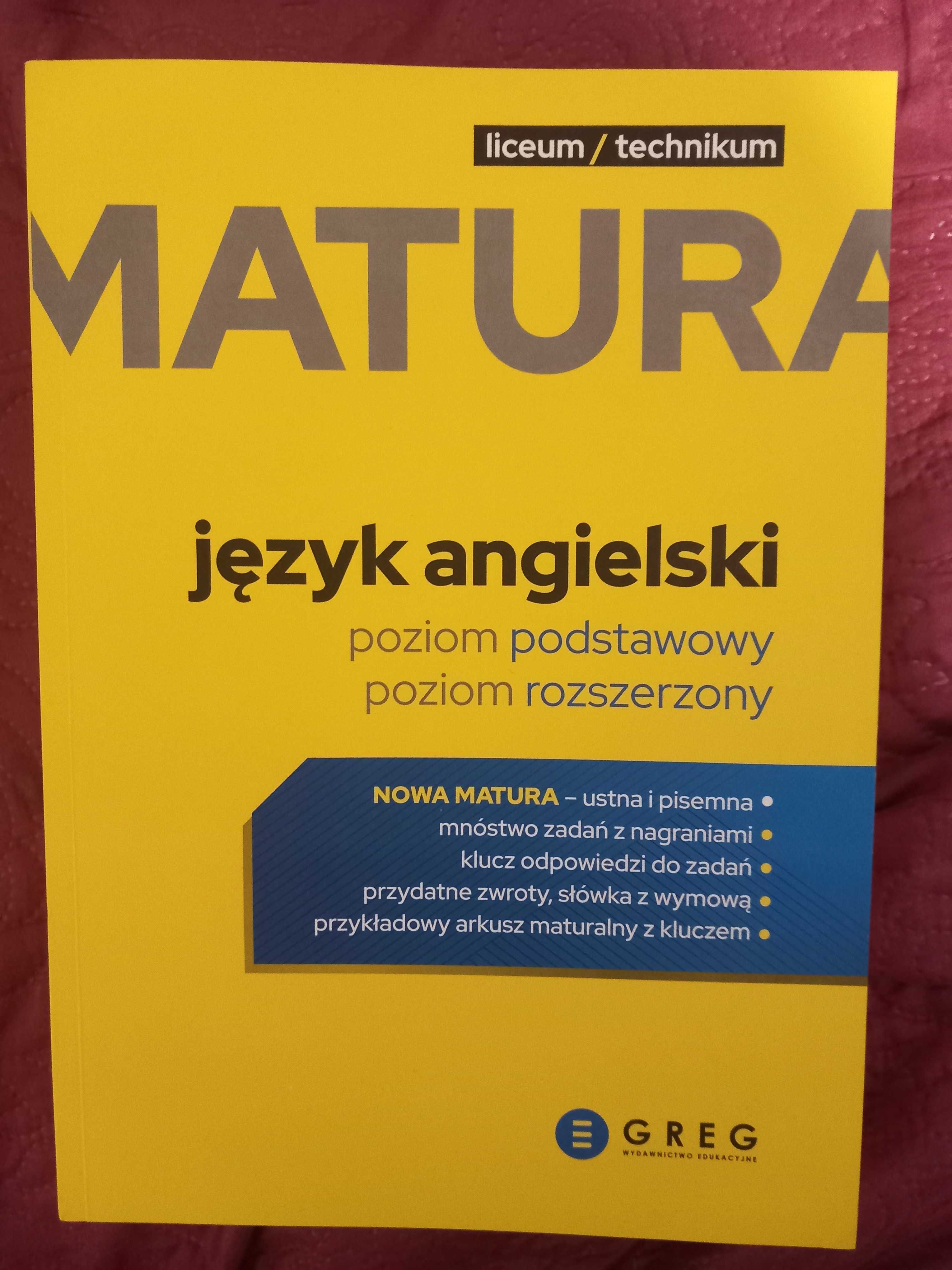 Ksiazka przygotowawcza do matury z j.ang NOWA