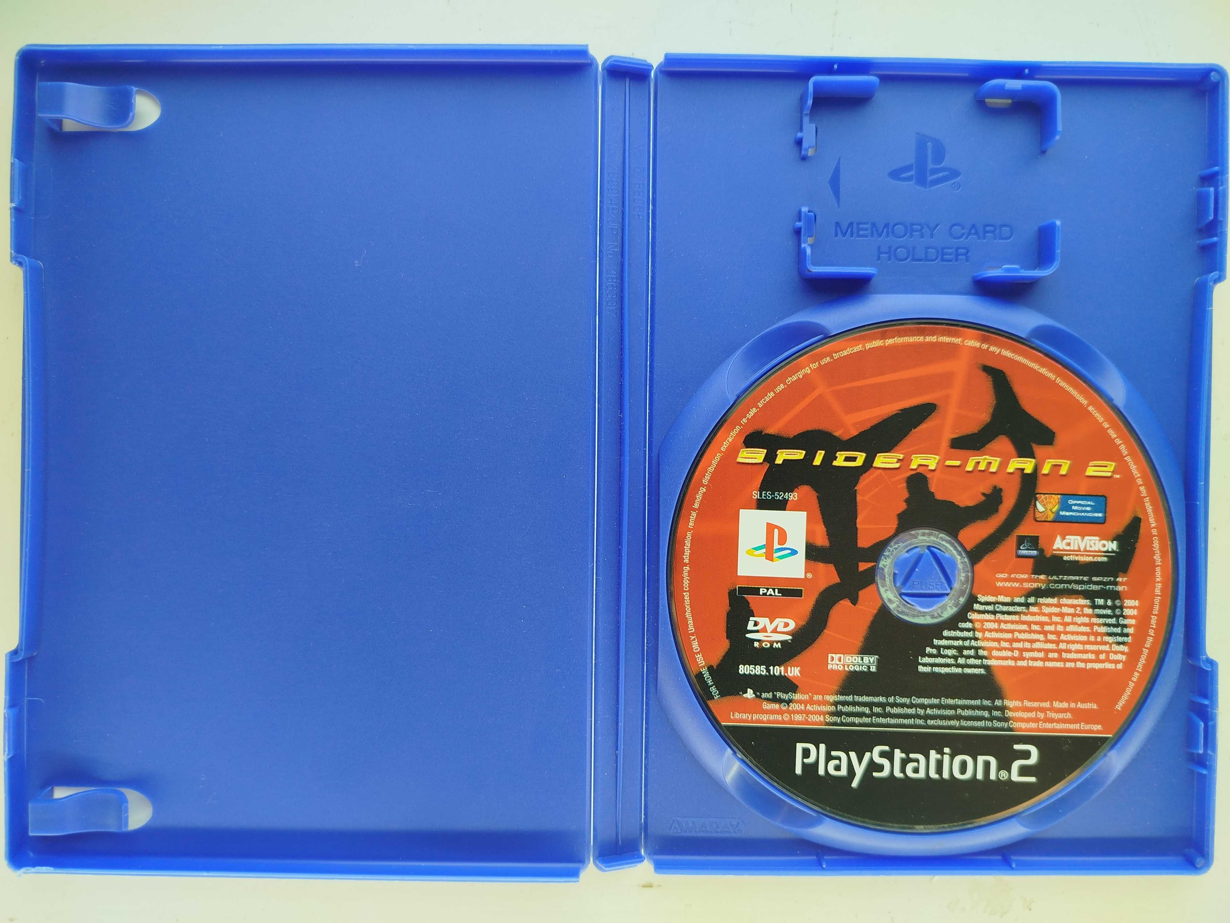Gra Spider Man 2 PlayStation 2 play station