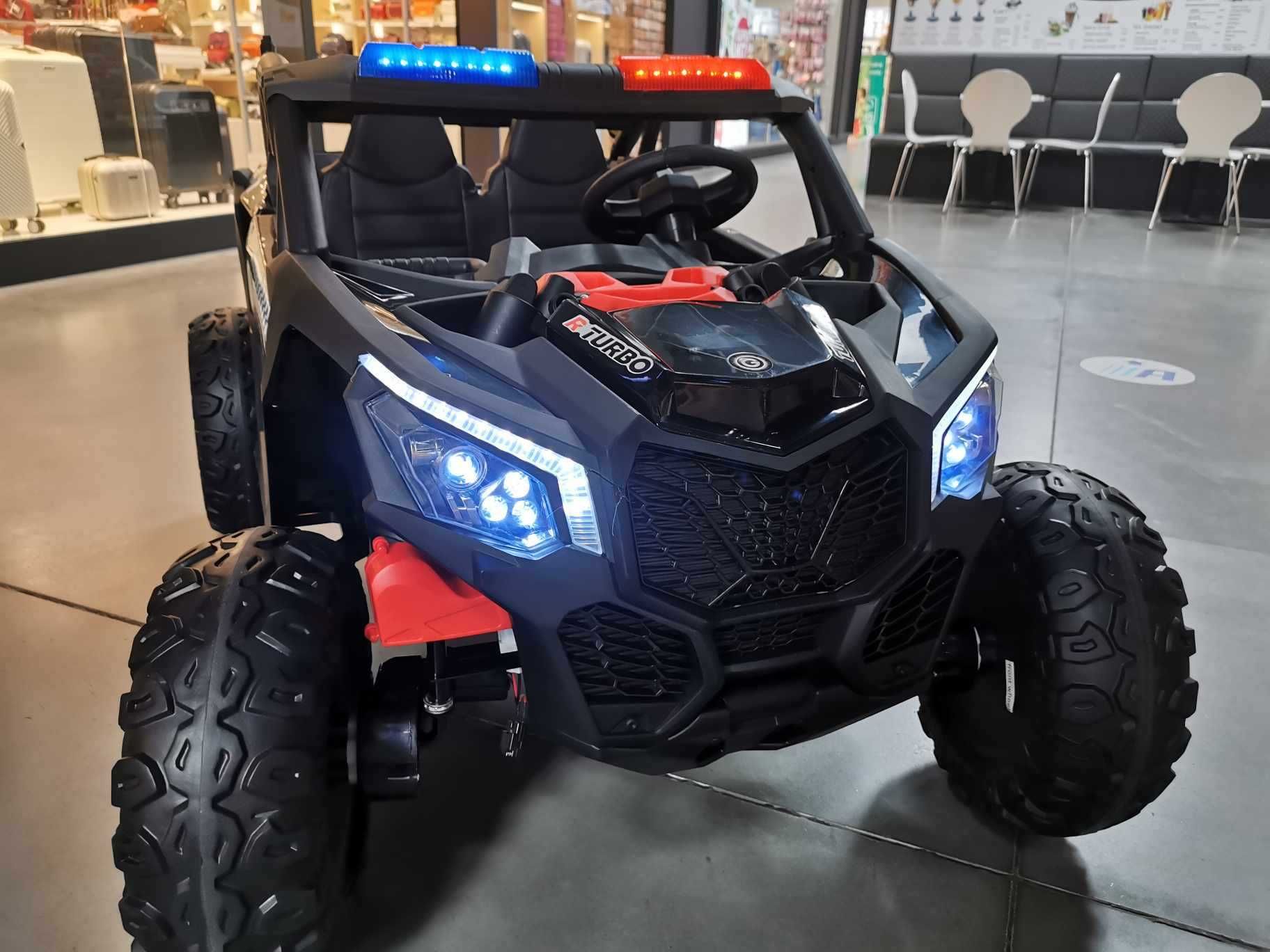 Buggy policyjne 4x45W 24V auto autko pojazd samochód na akumulator