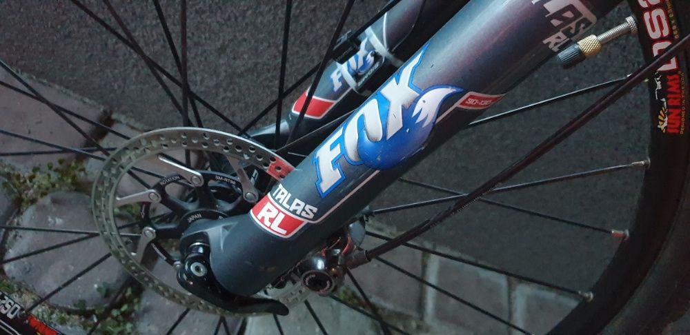 Rower Scott Genius mc 10 XTR mtb FOX M, Full Carbon Hydraulika zamiana
