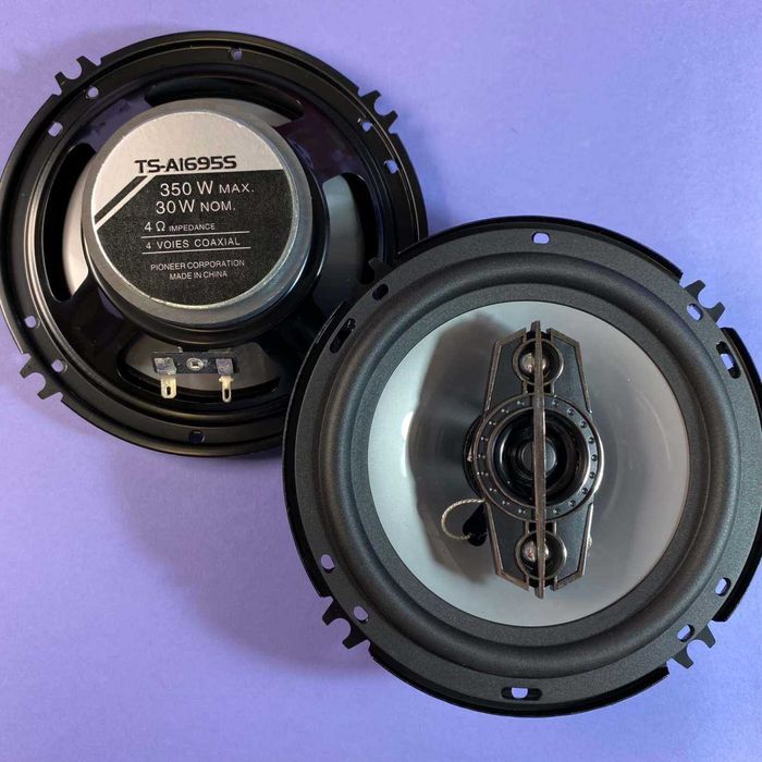 Колонки в машину TS-1695S 6 дюйм, 4 полос, 350W Цена производителя!