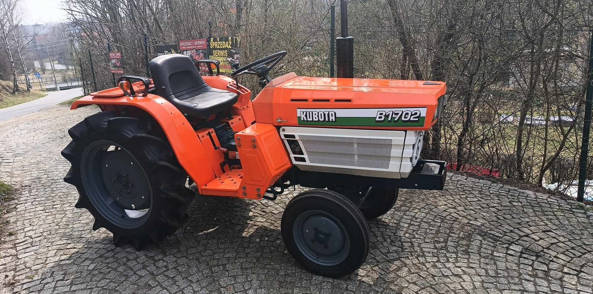Traktorek ogrodniczy traktor ciagniczek ogrodniczy kubota b1702 diesel