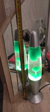 Продам, светильник, ночник зеленая лавалампа и соляной светильник