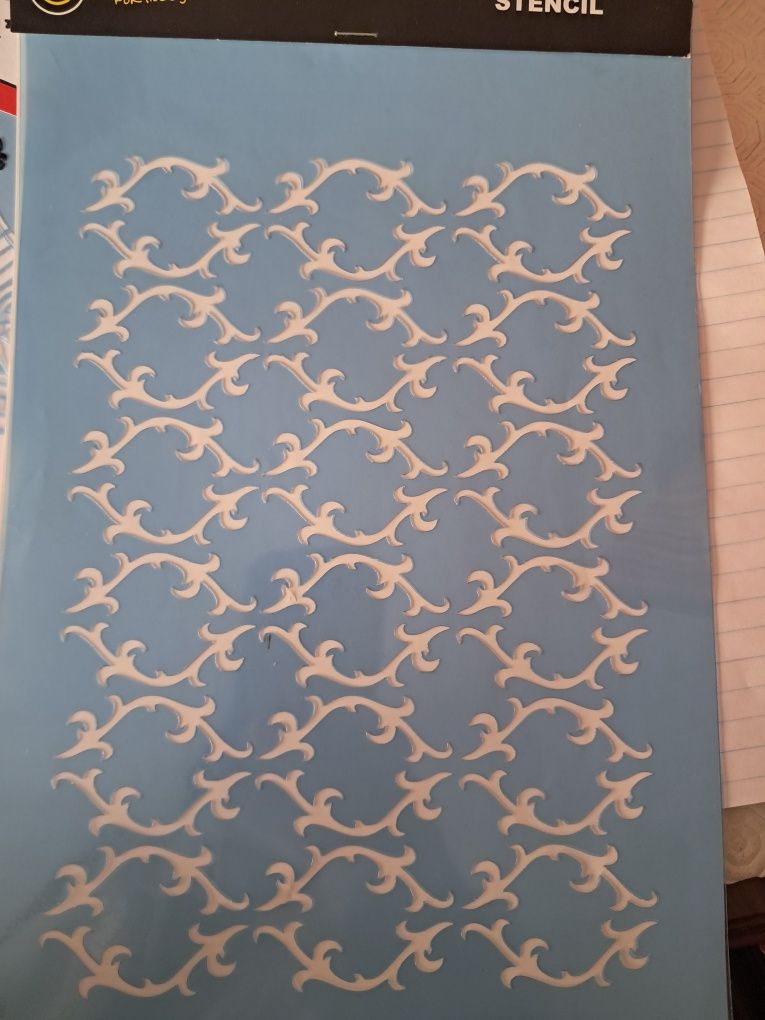 Stencil vários pintura