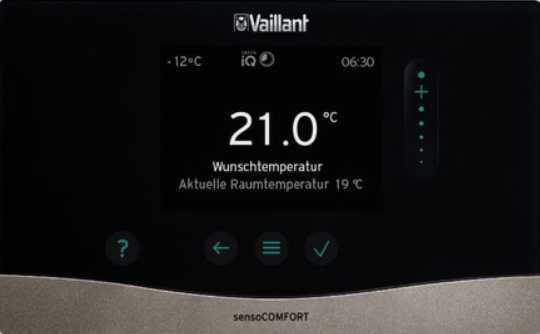Vaillant VRC sensoCOMFORT 720 Systemowy regulator pogodowy, przewodowy