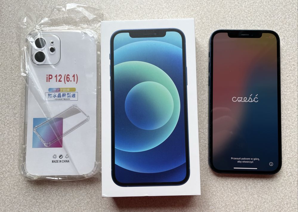 Iphone 12 128 GB niebieski