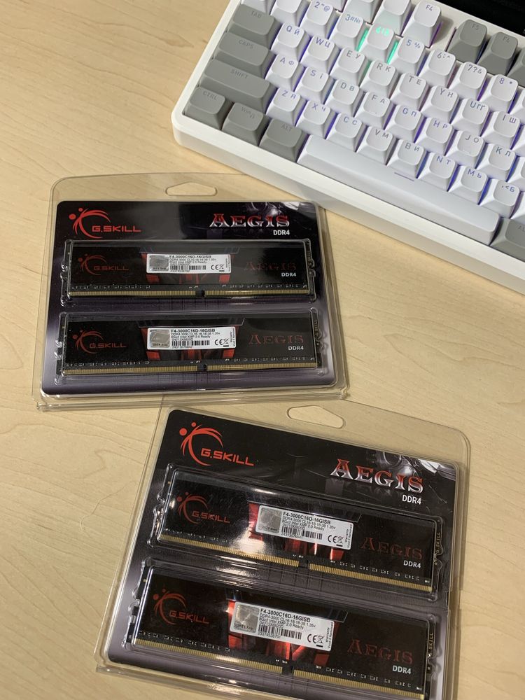 RAM G.Skill DDR4 4x8 (32 gb) 3000 MHz Гарантія