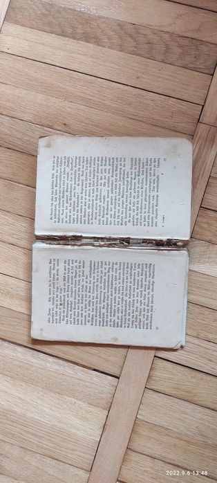 Książka niemieckojęzyczna po niemiecku antyk staroć