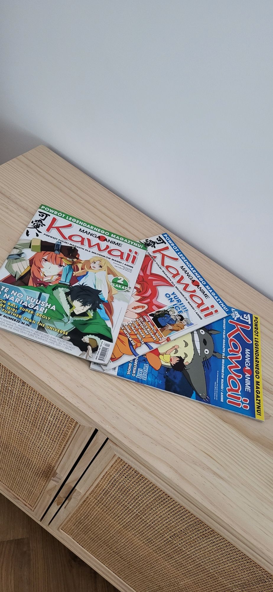 Czasopisma anime Kawaii oraz Otaku