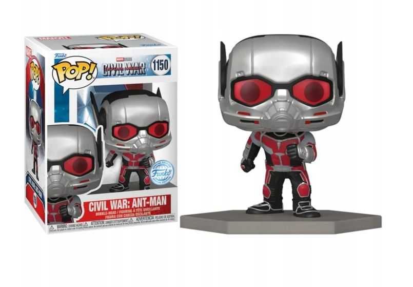 Funko POP Marvel Civil War Ant-Man Figurka kolekcjonerska Avengers