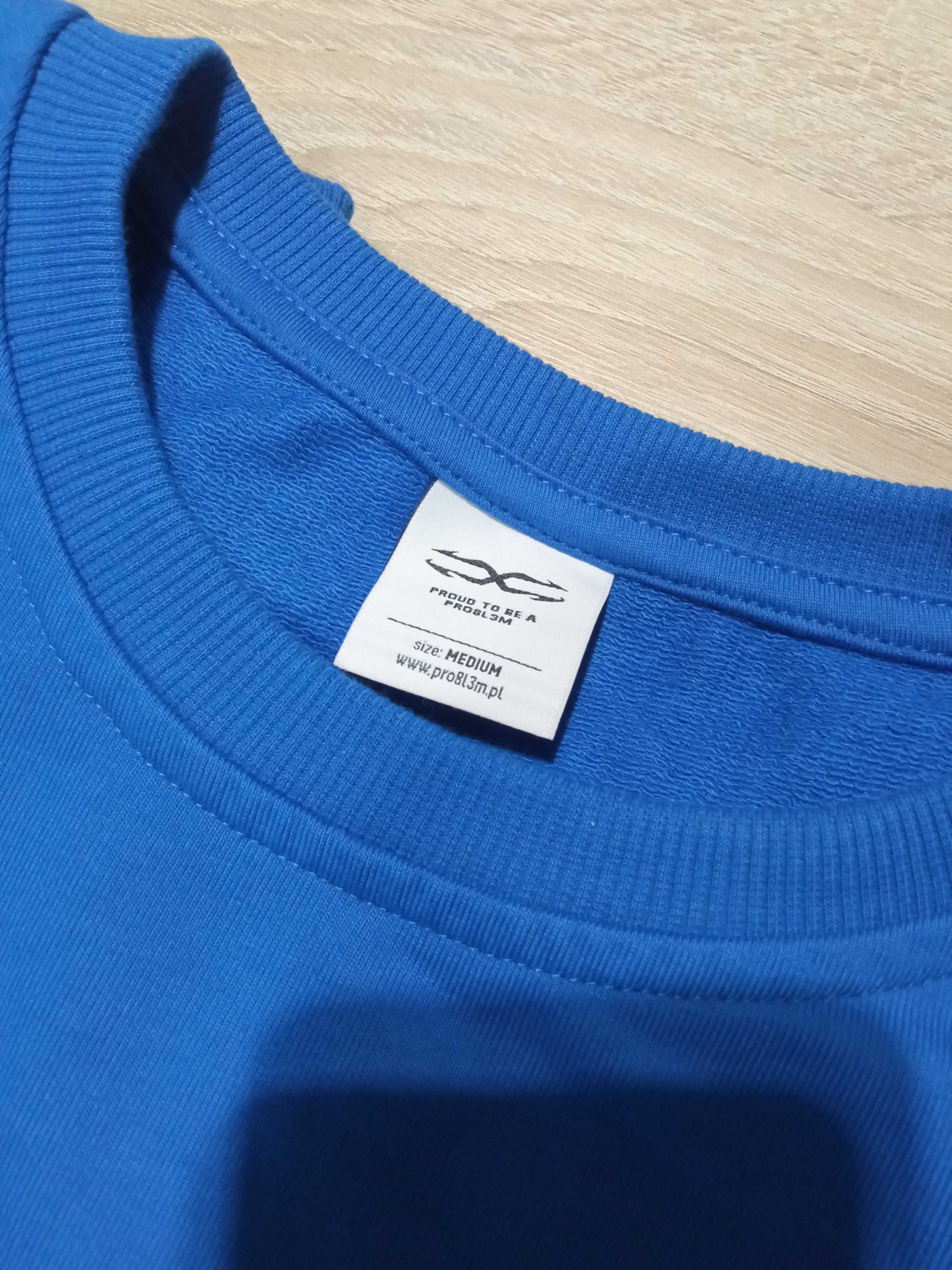 Bluza Crewneck PRO8L3M Niebieska Alpha Access Nowa M Medium problem