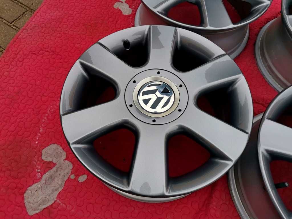 ALUFELGI 16' VW Golf Caddy Touran Passat Sharan Jetta 5x112 j.NOWE
