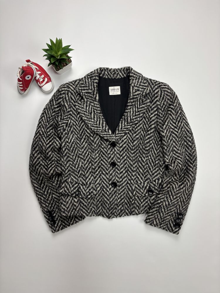 Пиджак блайзер Armani Collezioni Alpaca originals оригинал size S