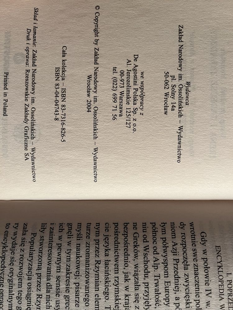 Historia naturalna pliniusz encyklopedia