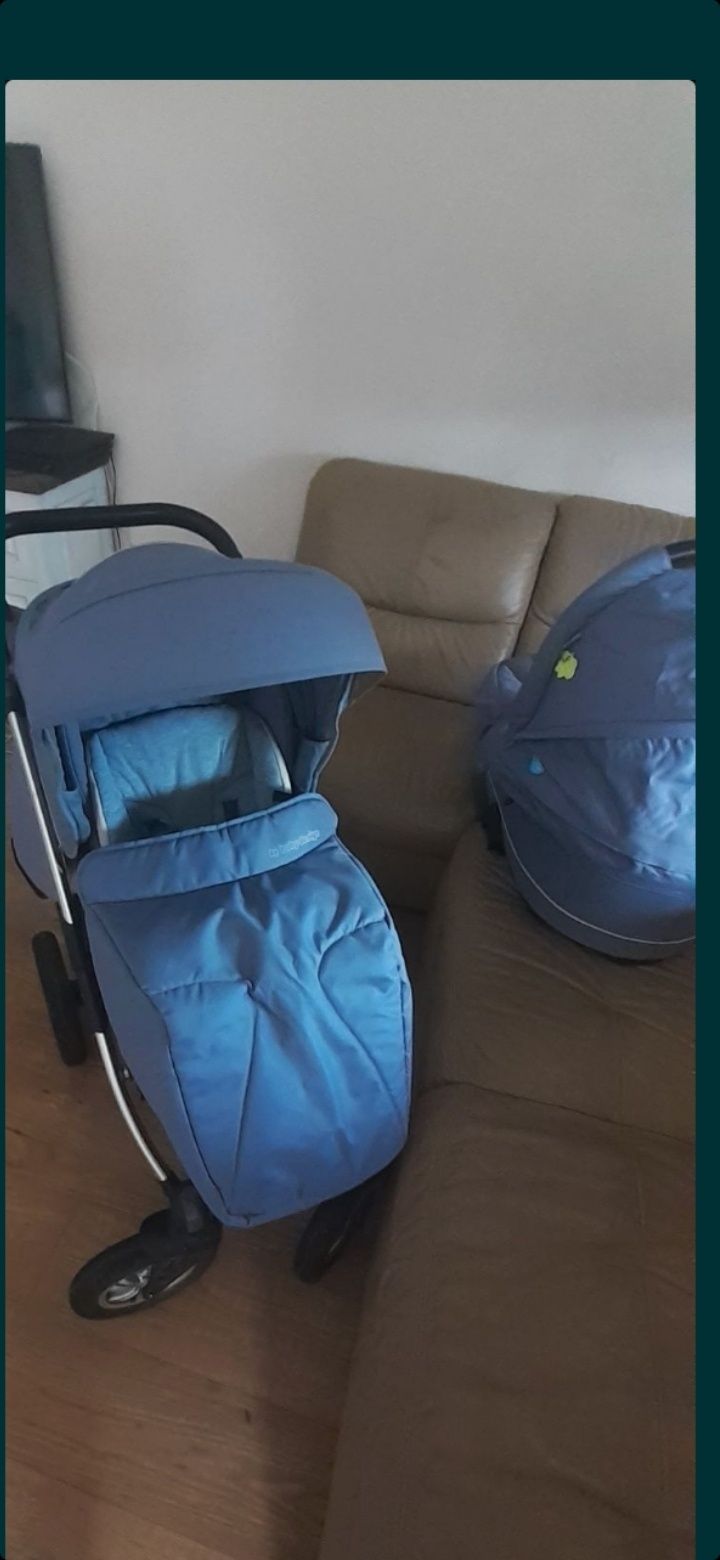 Wózek Baby Desing Lupo Confort s.IDEALNY wózek 2w1 głęboki spacerówka