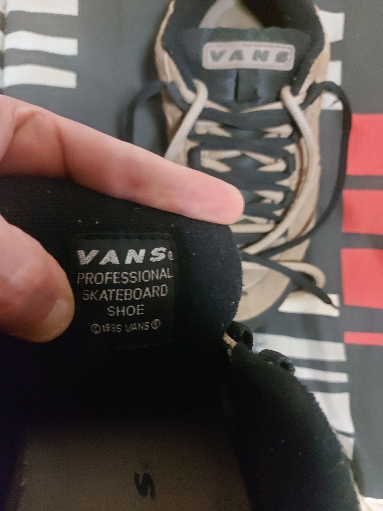 VANS - [professional skateboard shoe]