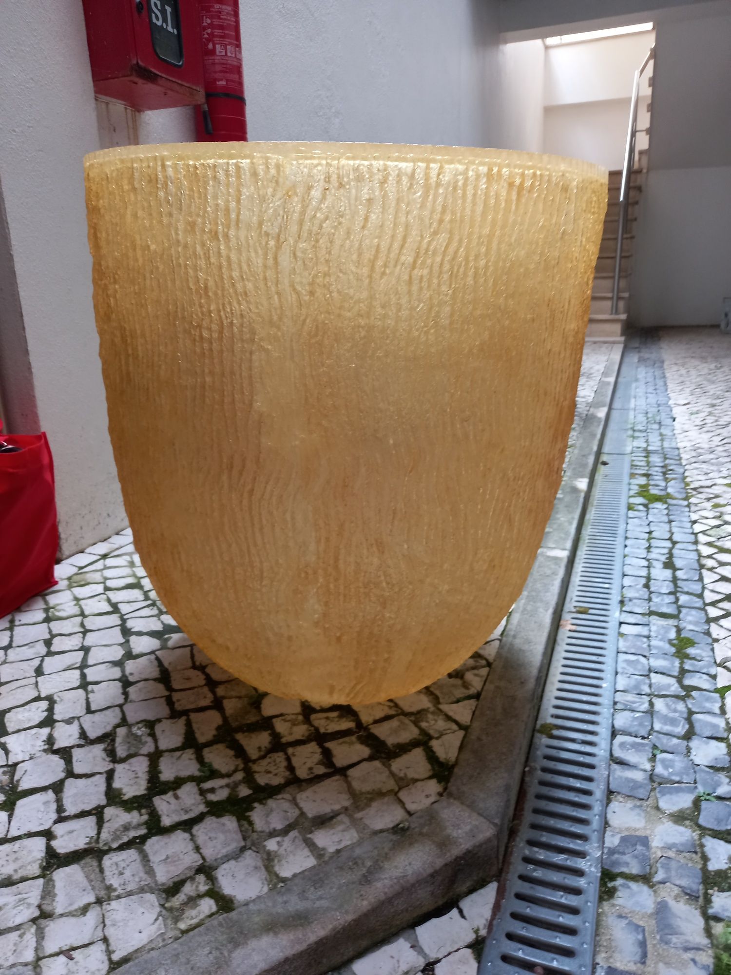 Vaso decorativo em acrilico