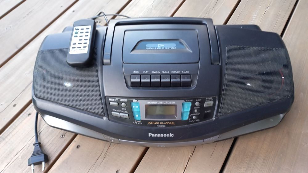 Boombox Panasonic kaseta - CD - radio