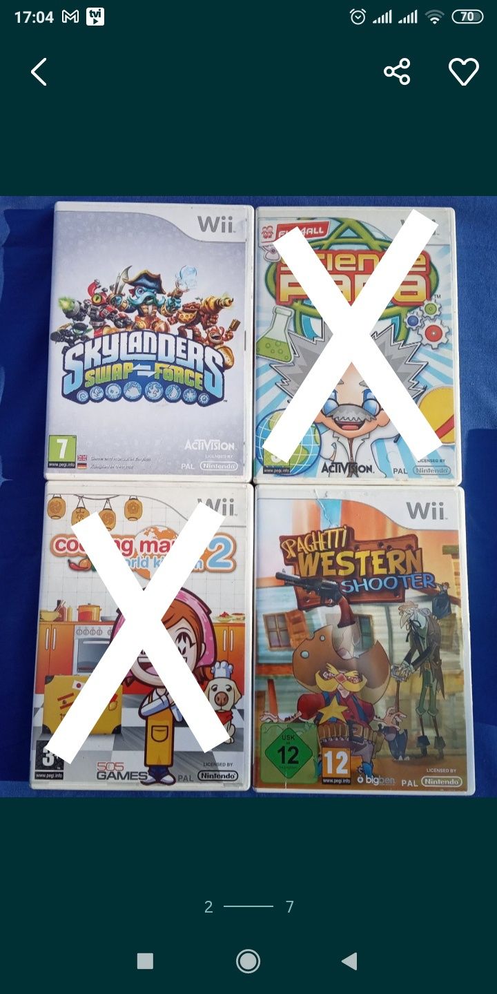 Wii  Super Mário, Skylanders, Hanna Montana, Champions, redsteel Wii