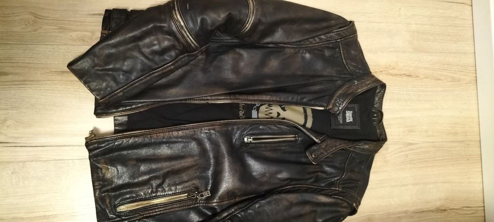 Kurtka skora suicide squad męska m