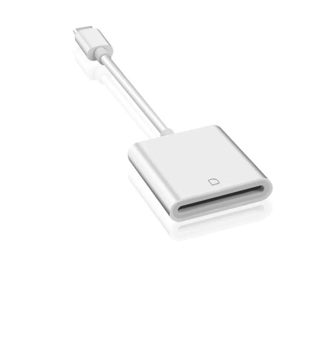 Adapter czytnika  kart  aparatu  fotograficznego  Z USB C NA SD