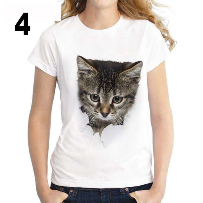 T-shirts Gatos