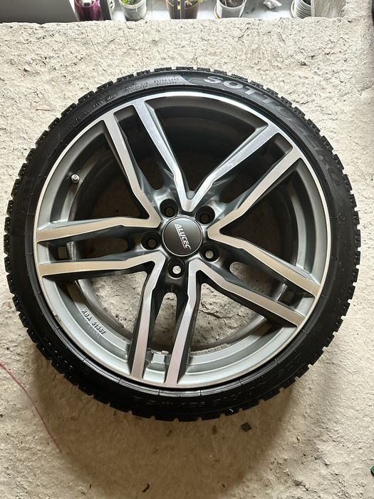 Felgi 18” 5x114,3 + opony zimowe Pirelli SottoZero2 225/40/18 JAK NOWE