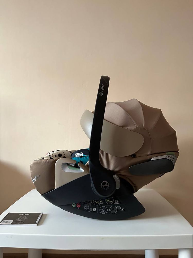 Cybex Cloud T Plus Sepia Black, Mirage Grey,  2024 рік