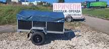 Прицеп легковий / причіп фанерний 2.0×1.35×0.5 УСИЛЕНИЙ ОЦИНКОВАНИЙ