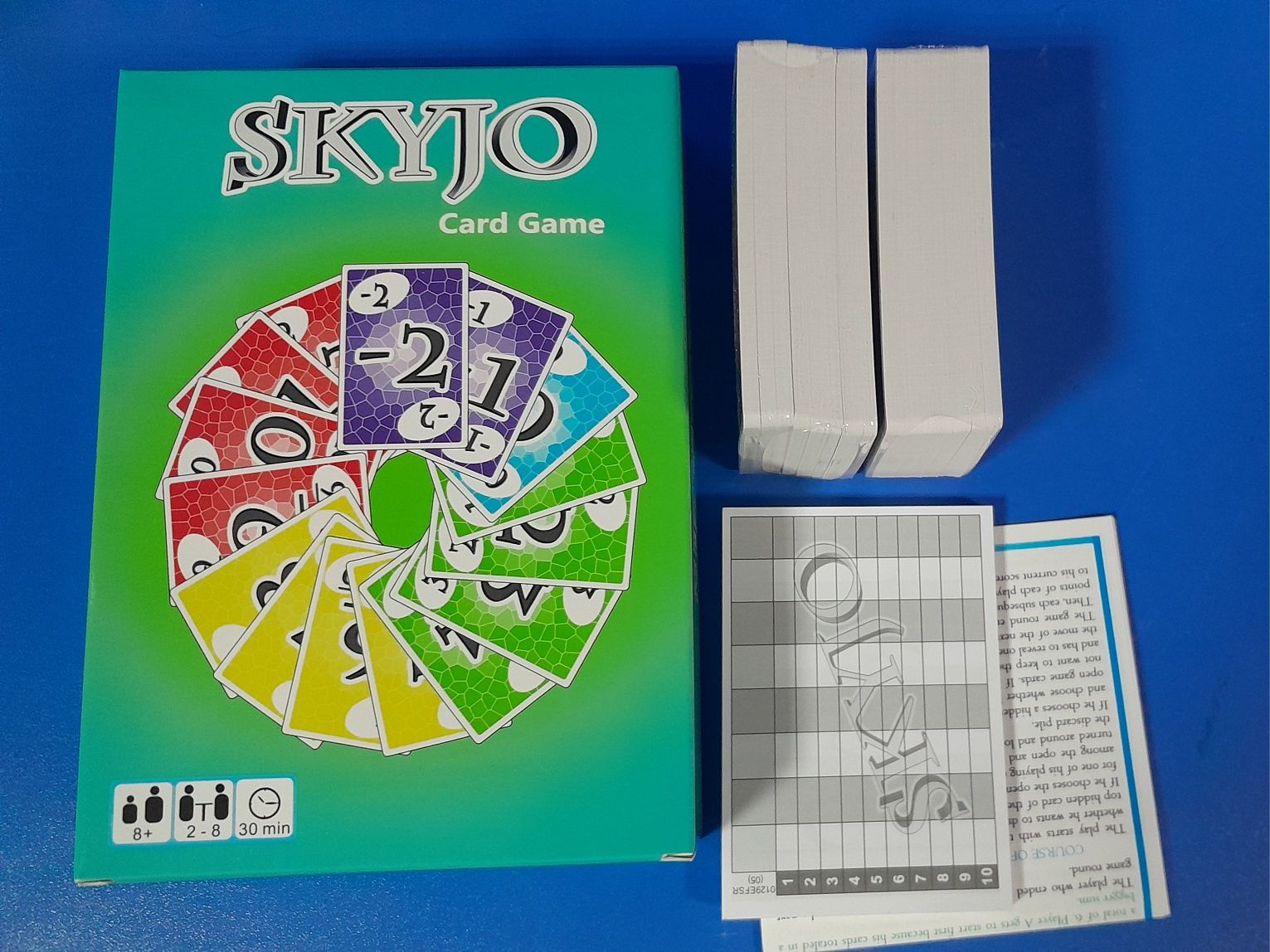 Настільна гра Скайджо Skyjo игра