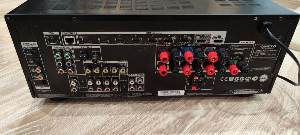 Amplituner Onkyo TX-NR515 USZKODZONY