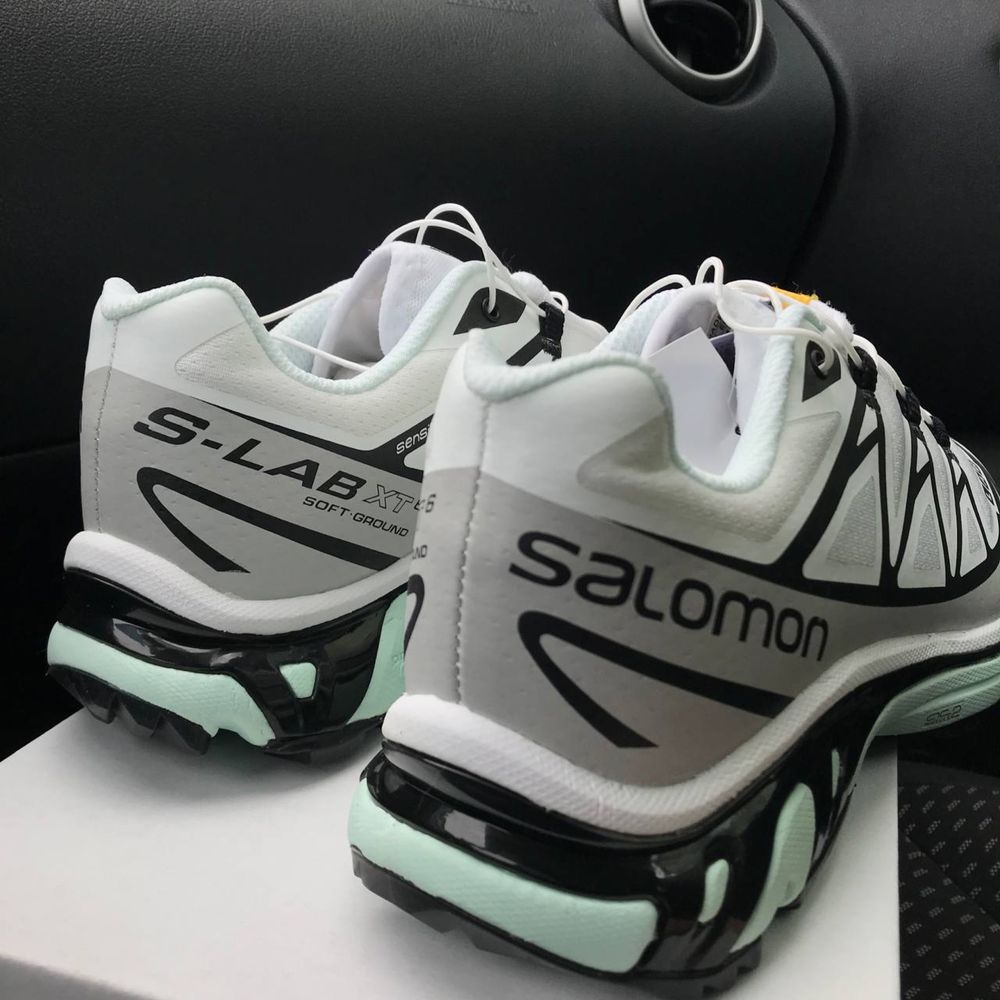 Чоловічі кросівки саломон білі Salomon XT6 S/LAB white