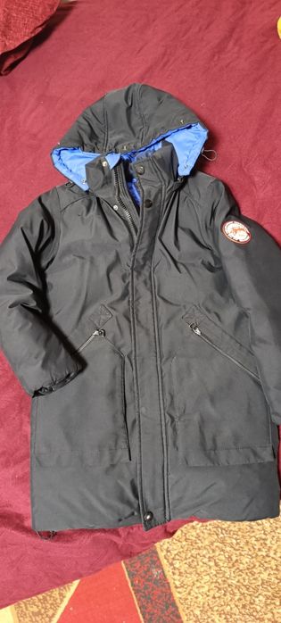 Подовжена зимова куртка на 134 см