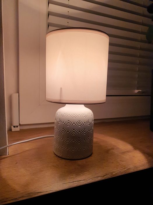 2 sztuki Lampka nocna, biala