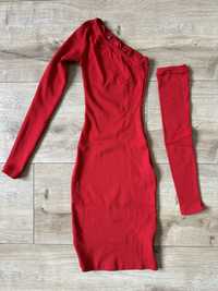 Czerwona sukienka obcisła Wassyl XS/S