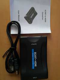 Konwerter adapter przejściówka EURO SCART do na HDMI