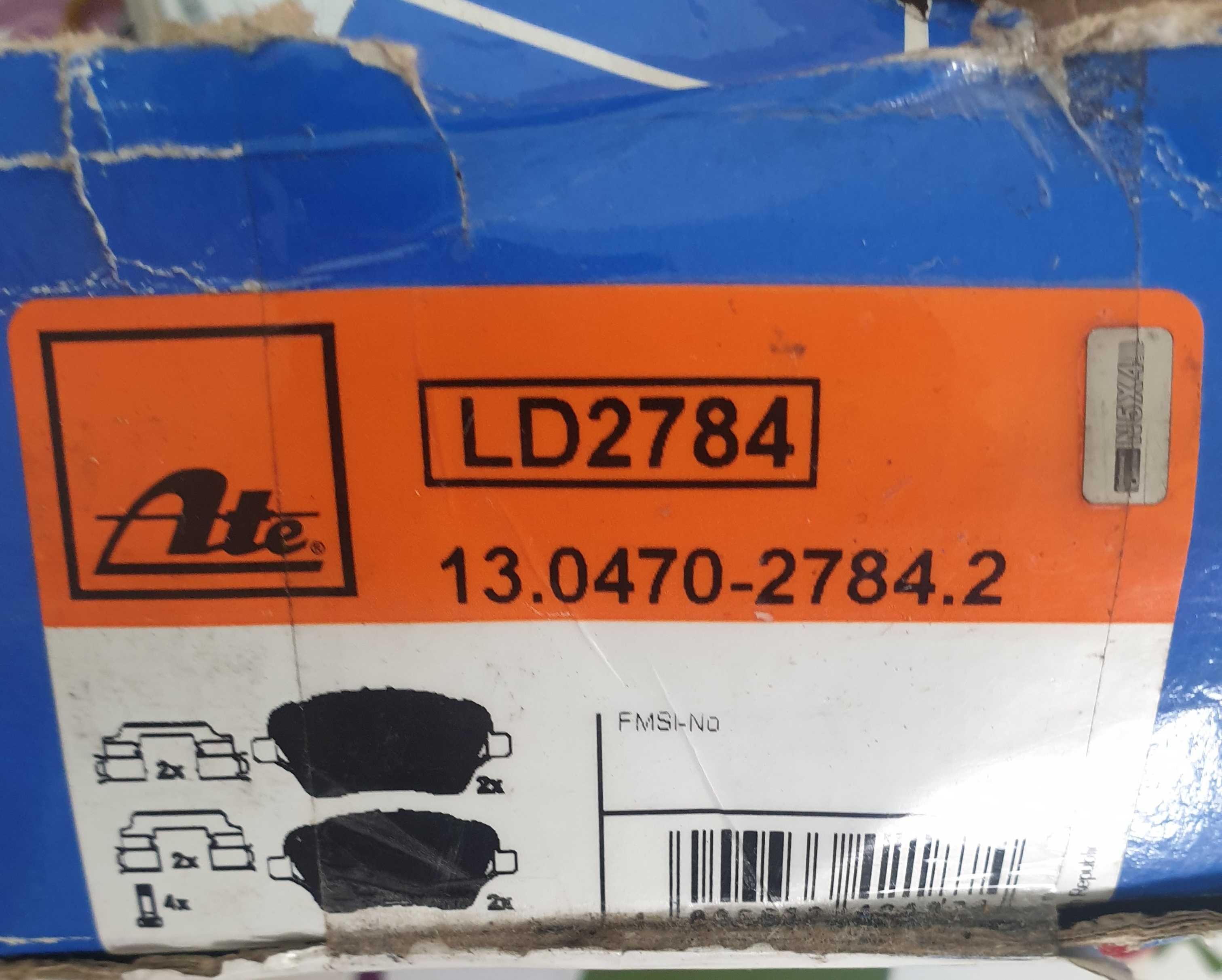 ATE Ceramic 13.0470_2784.2 - Pastilhas de travão para Ford