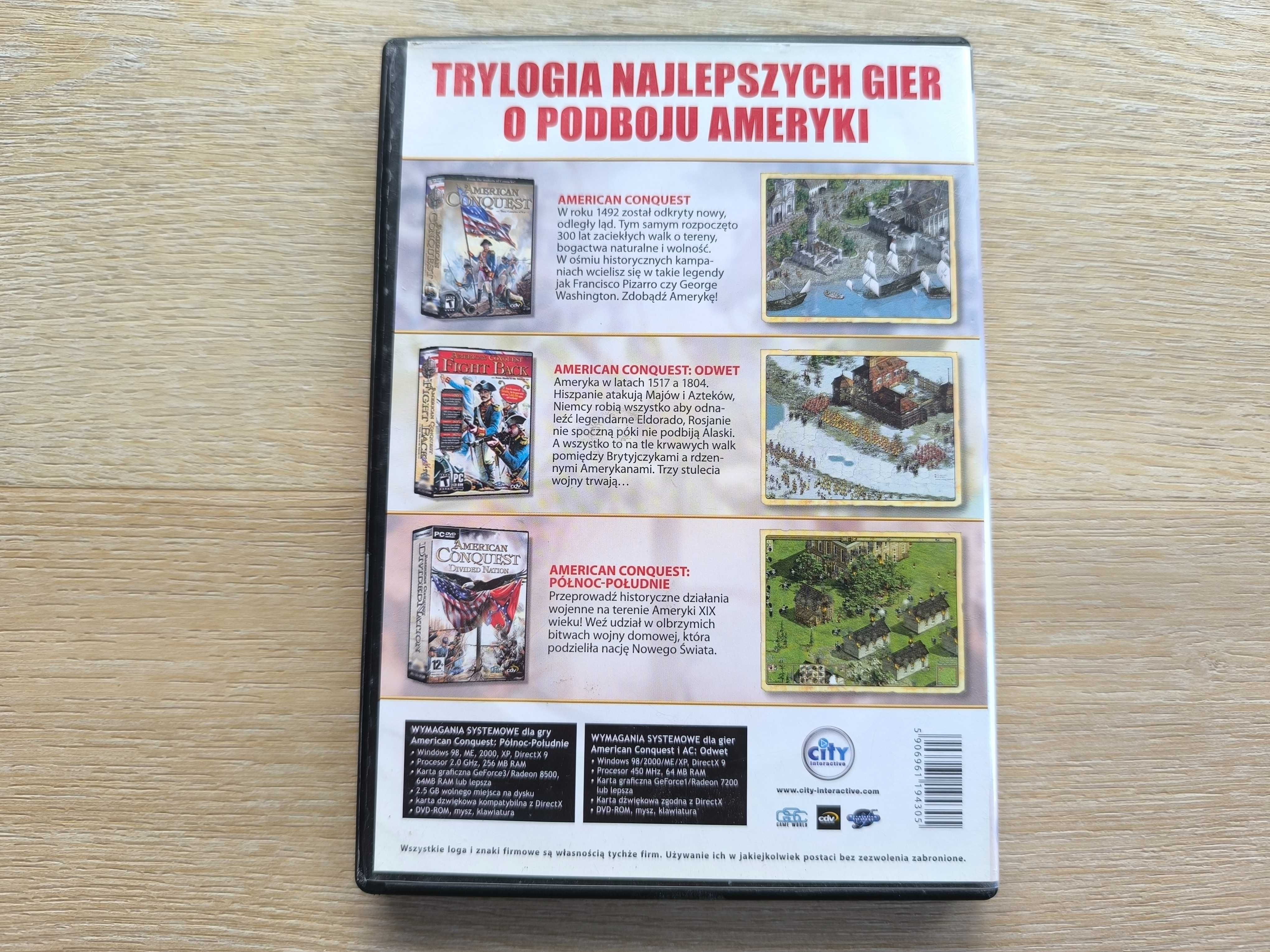 American Conquest Anthology - Trylogia [PC] (POLSKA WERSJA) - BEZ RYS