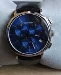 Szwajcarski Zegarek kwarcowy CALVIN KLEIN Gent Posh Chrono K8Q371CN