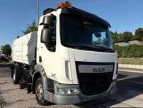 DAF LF Zamiatarka miejska uliczna dwustronna SCARAB 5,5 m3 Euro 6  zamiatarka 7.5t dmc drogowa myjka odkurzacz Merlin FAUN Bucher Karcher